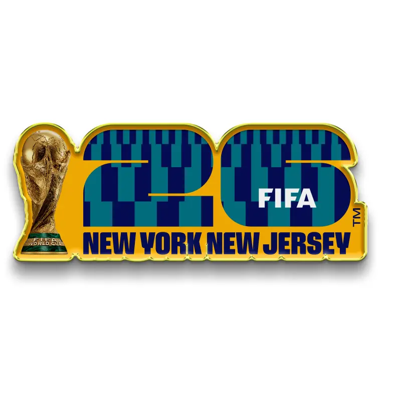 US Football Jerseys 2026 World Cup Host City New York/New Jersey Hat Pin– Official NFL Jerseys & Sportswear