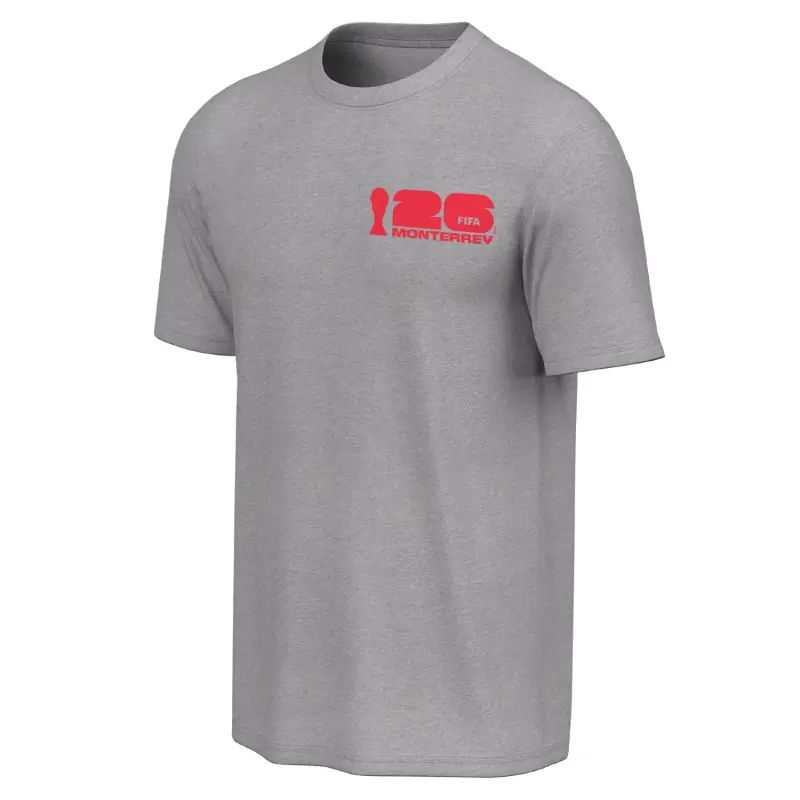 US Football Jerseys 2026 World Cup Monterrey Poster Grey T-Shirt [ESP] – Unisex– Official NFL Jerseys & Sportswear