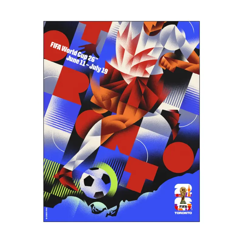 US Football Jerseys 2026 World Cup Toronto Host City Poster– Official NFL Jerseys & Sportswear