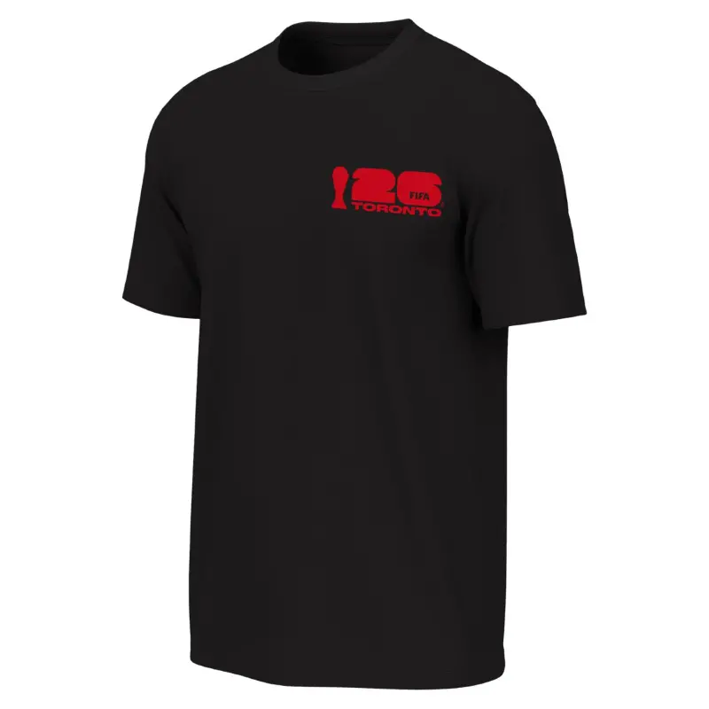 US Football Jerseys 2026 World Cup Toronto Poster Black T-Shirt [FRE] – Unisex– Official NFL Jerseys & Sportswear