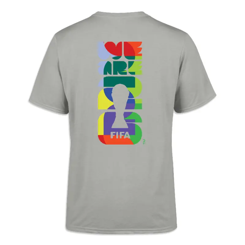 US Football Jerseys 2026 World Cup Vertical Abstract Grey T-Shirt – Unisex– Official NFL Jerseys & Sportswear