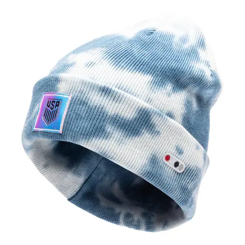 US Football Jerseys Adult Fan Ink USMNT Psychedelic Knit Beanie– Official NFL Jerseys & Sportswear