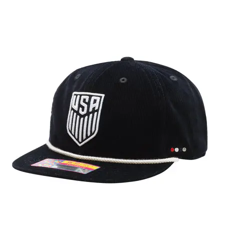 US Football Jerseys Adult Fan Ink USMNT Snow Beach Snapback Navy Hat– Official NFL Jerseys & Sportswear