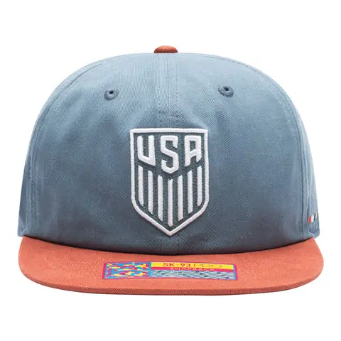 US Football Jerseys Adult Fan Ink USMNT Swingman Snapback Faded Hat– Official NFL Jerseys & Sportswear