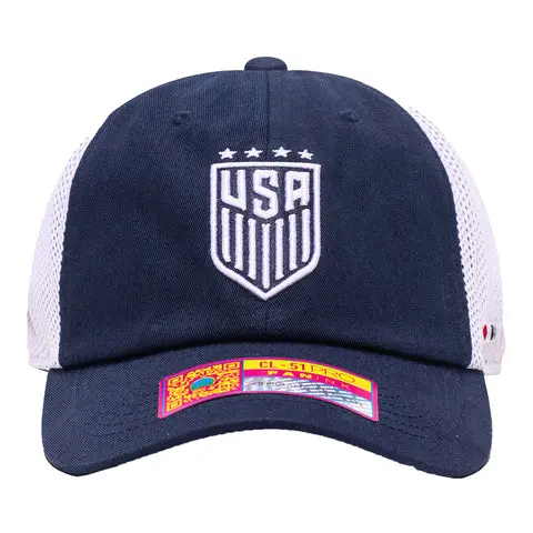 US Football Jerseys Adult Fan Ink USWNT Aerial Navy Hat– Official NFL Jerseys & Sportswear