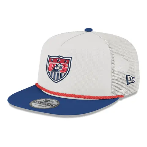 US Football Jerseys Adult New Era USA 1995 Retro Crest Off-White Golfer Hat– Official NFL Jerseys & Sportswear
