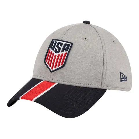 US Football Jerseys Adult New Era USMNT 39Thirty Grey Hat– Official NFL Jerseys & Sportswear
