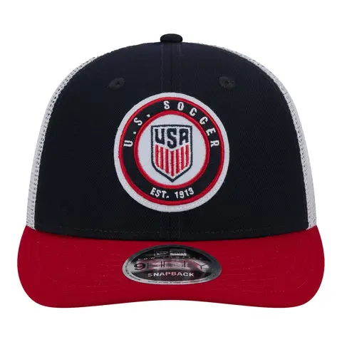 US Football Jerseys Adult New Era USMNT 9Fifty Throwback Navy Hat– Official NFL Jerseys & Sportswear