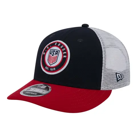 US Football Jerseys Adult New Era USMNT 9Fifty Throwback Navy Hat– Official NFL Jerseys & Sportswear