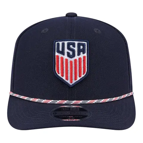 US Football Jerseys Adult New Era USMNT 9Seventy Rope Navy Hat– Official NFL Jerseys & Sportswear
