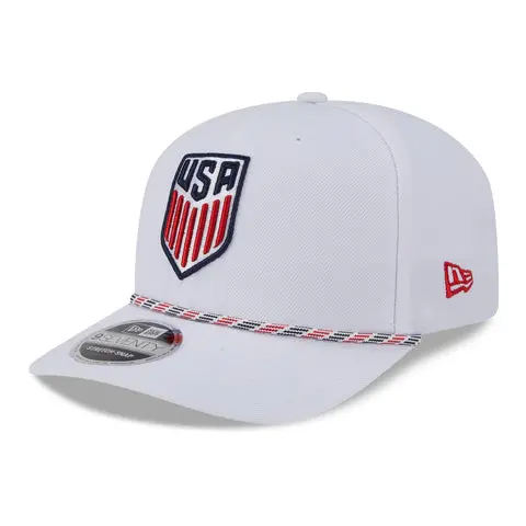 US Football Jerseys Adult New Era USMNT 9Seventy Rope White Hat– Official NFL Jerseys & Sportswear