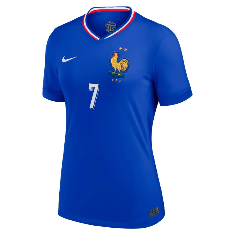 US Football Jerseys Antoine Griezmann France National Team Nike Women’s 2024 Home Replica Jersey – Blue– Official NFL Jerseys & Sportswear