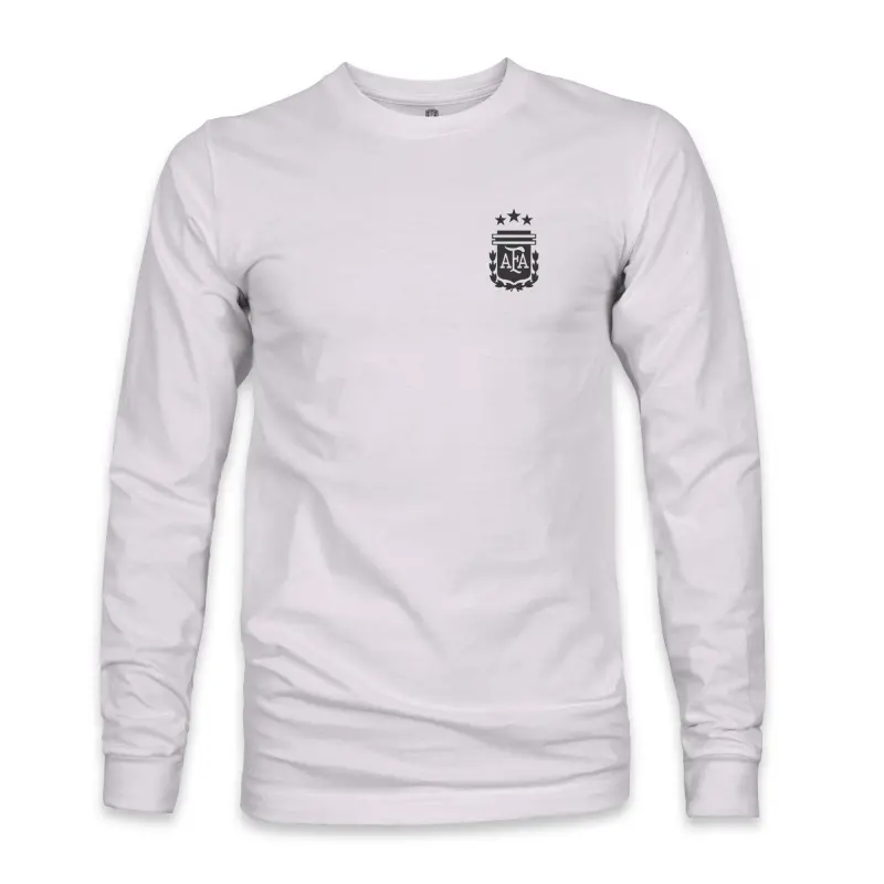 US Football Jerseys Argentina National Team 1863FC Back Team Arch Long Sleeve T-Shirt – Gray– Official NFL Jerseys & Sportswear