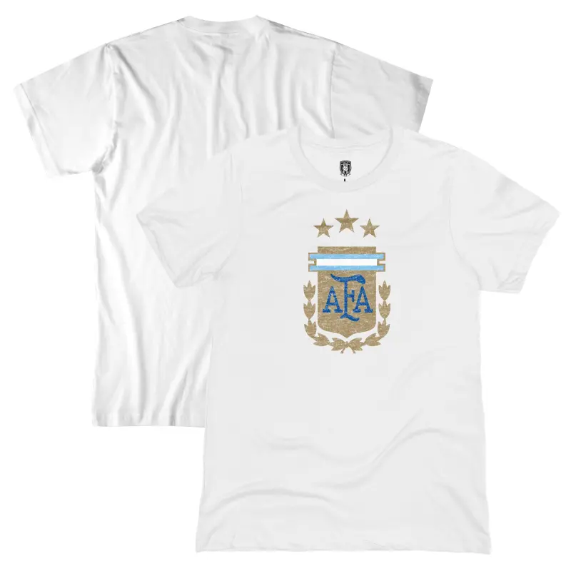 US Football Jerseys Argentina National Team 1863FC Badge T-Shirt – White– Official NFL Jerseys & Sportswear