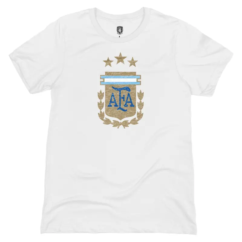 US Football Jerseys Argentina National Team 1863FC Badge T-Shirt – White– Official NFL Jerseys & Sportswear