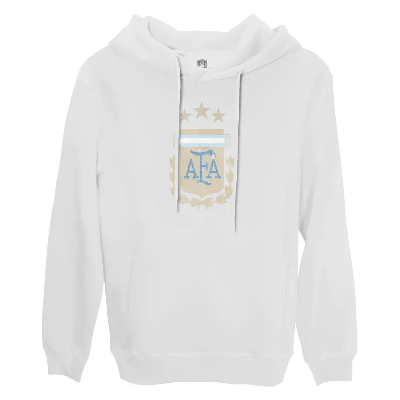 US Football Jerseys Argentina National Team 1863FC Color Badge Fleece Pullover Hoodie – White– Official NFL Jerseys & Sportswear