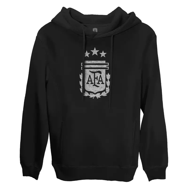 US Football Jerseys Argentina National Team 1863FC Fleece Pullover Hoodie – Black– Official NFL Jerseys & Sportswear