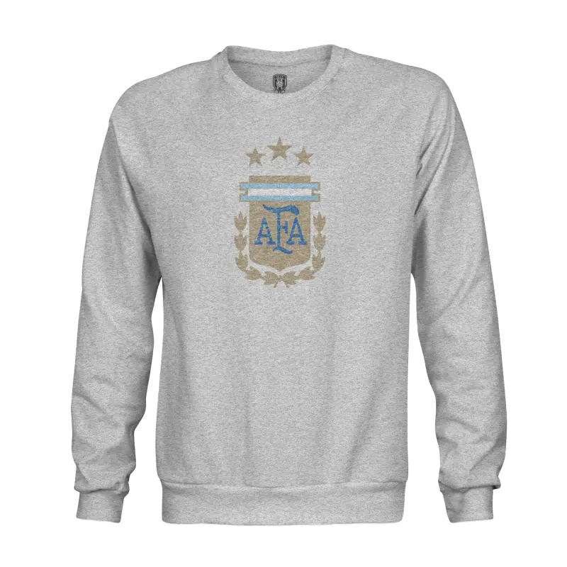 US Football Jerseys Argentina National Team 1863FC Pullover Crewneck Sweatshirt – Heather Gray– Official NFL Jerseys & Sportswear
