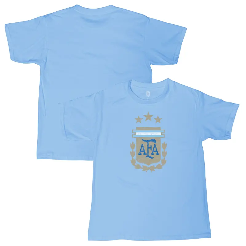 US Football Jerseys Argentina National Team 1863FC Youth Badge T-Shirt – Light Blue– Official NFL Jerseys & Sportswear