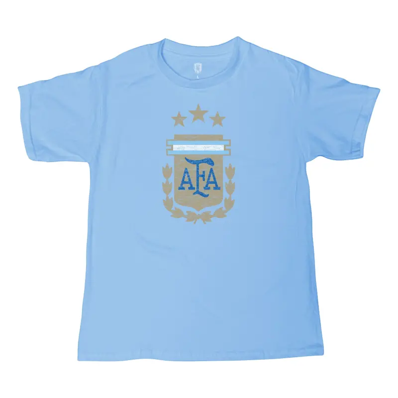 US Football Jerseys Argentina National Team 1863FC Youth Badge T-Shirt – Light Blue– Official NFL Jerseys & Sportswear