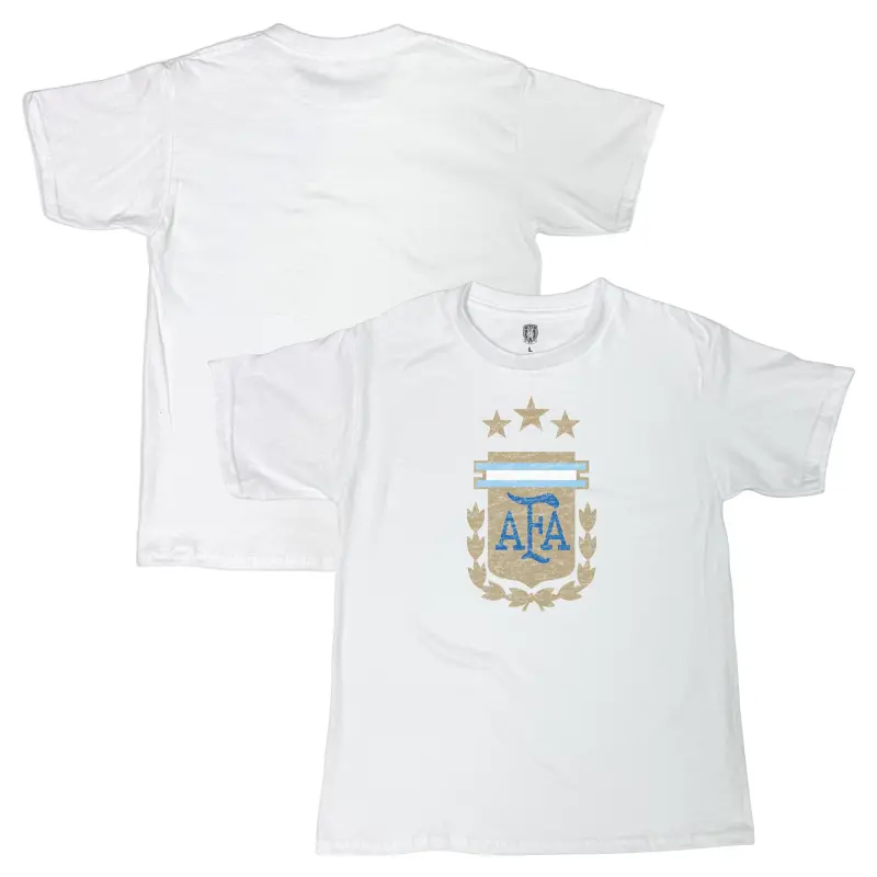 US Football Jerseys Argentina National Team 1863FC Youth Badge T-Shirt – White– Official NFL Jerseys & Sportswear