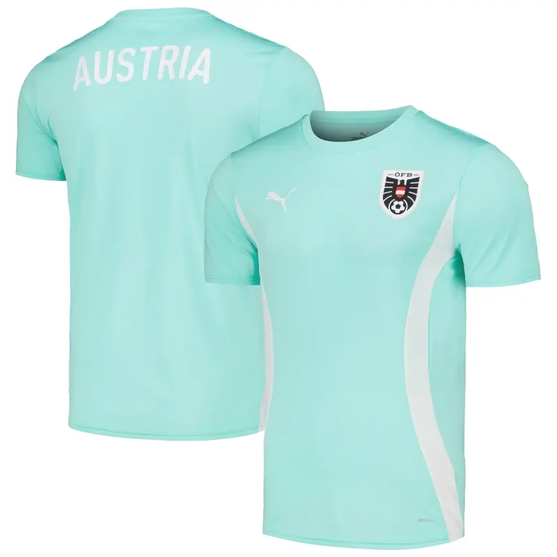 US Football Jerseys Austria National Team Puma 2023/24 Pre-Match Jersey – Mint– Official NFL Jerseys & Sportswear