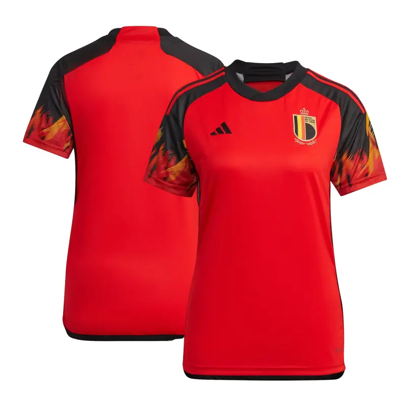 US Football Jerseys Belgium National Team adidas Women’s 2022/23 Home Replica Jersey – Red– Official NFL Jerseys & Sportswear