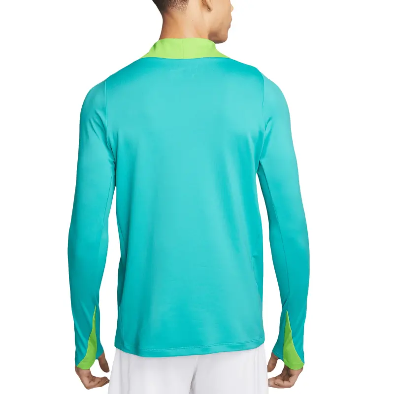 US Football Jerseys Brazil National Team Nike 2024 Strike Drill Performance Quarter-Zip Pullover Top – Aqua– Official NFL Jerseys & Sportswear