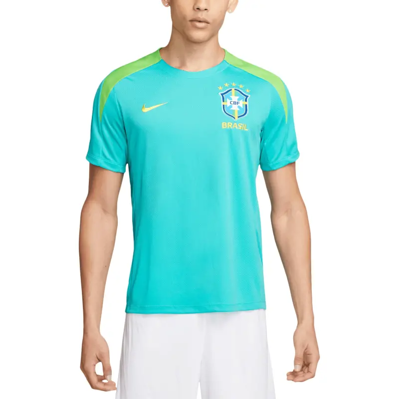 US Football Jerseys Brazil National Team Nike 2024 Strike Performance Top – Aqua– Official NFL Jerseys & Sportswear