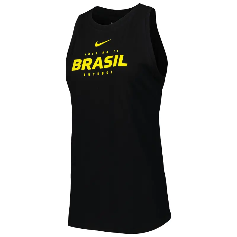US Football Jerseys Brazil National Team Nike Women’s Lockup Tomboy Performance Tank Top – Black– Official NFL Jerseys & Sportswear