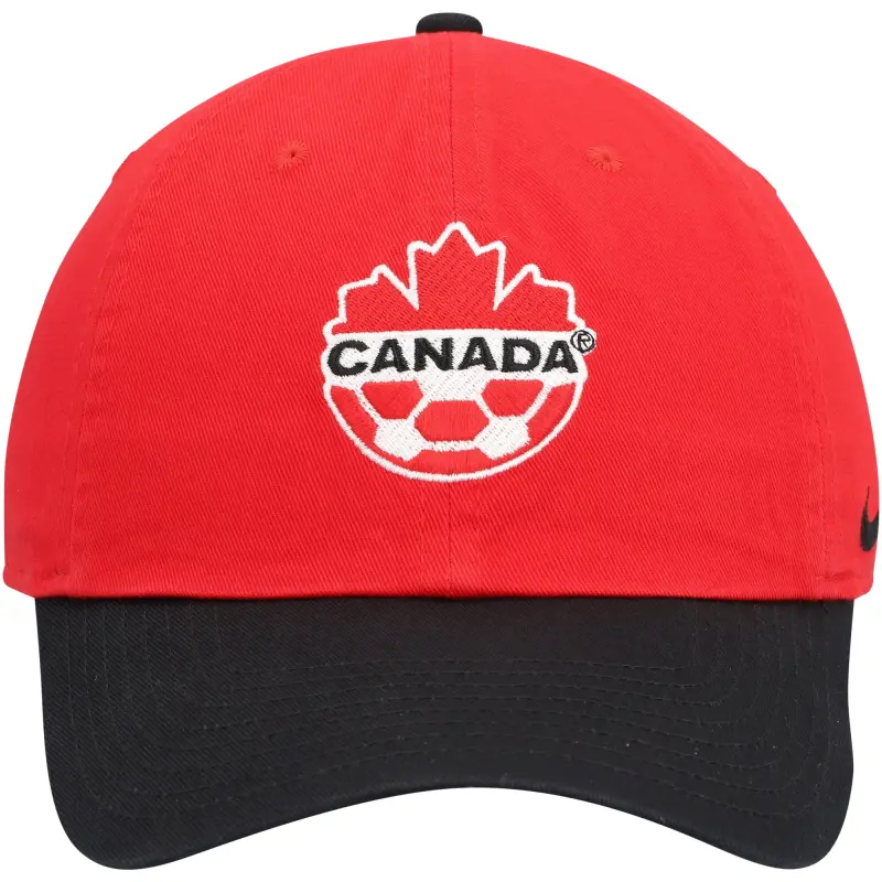 US Football Jerseys Canada Soccer Nike Campus Adjustable Hat – Red/Charcoal– Official NFL Jerseys & Sportswear