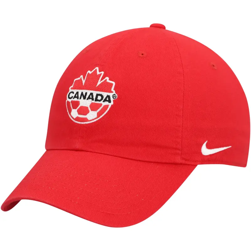 US Football Jerseys Canada Soccer Nike Campus Adjustable Hat – Red– Official NFL Jerseys & Sportswear
