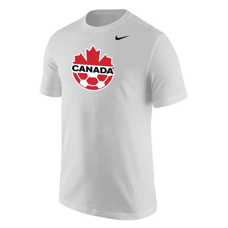 US Football Jerseys Canada Soccer Nike Core T-Shirt – Whitef– Official NFL Jerseys & Sportswear