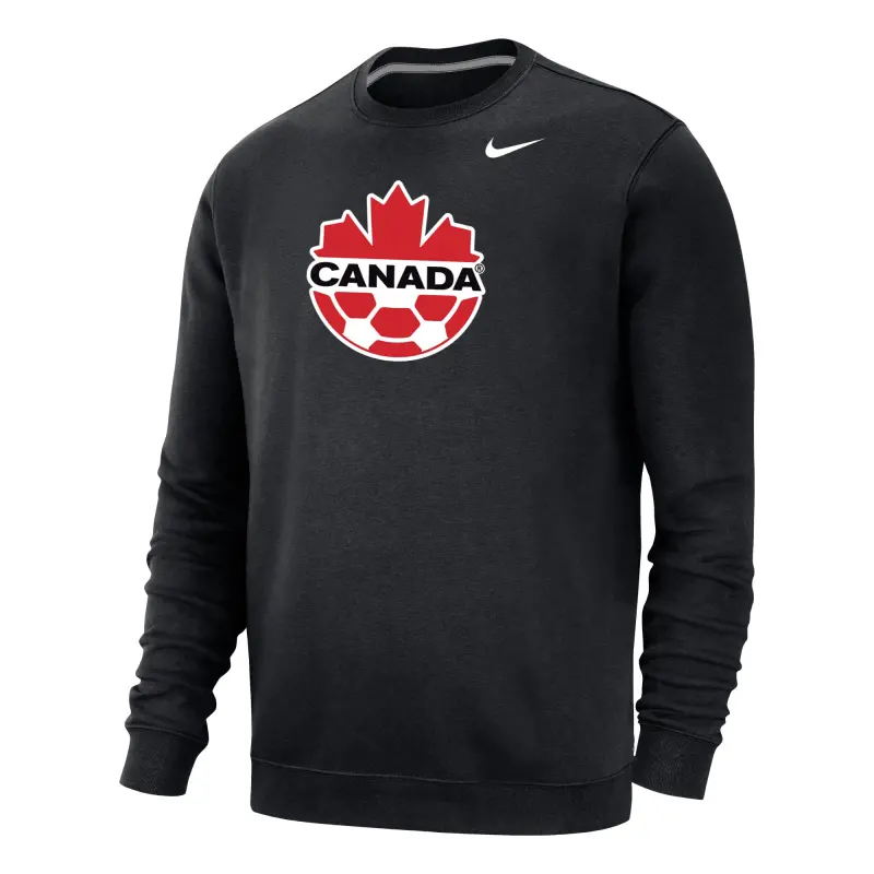 US Football Jerseys Canada Soccer Nike Fleece Pullover Sweatshirt – Black– Official NFL Jerseys & Sportswear