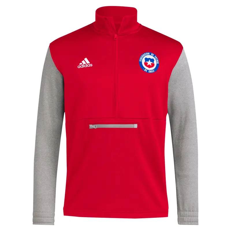 US Football Jerseys Chile National Team adidas AEROREADY Half-Zip Top – Red– Official NFL Jerseys & Sportswear