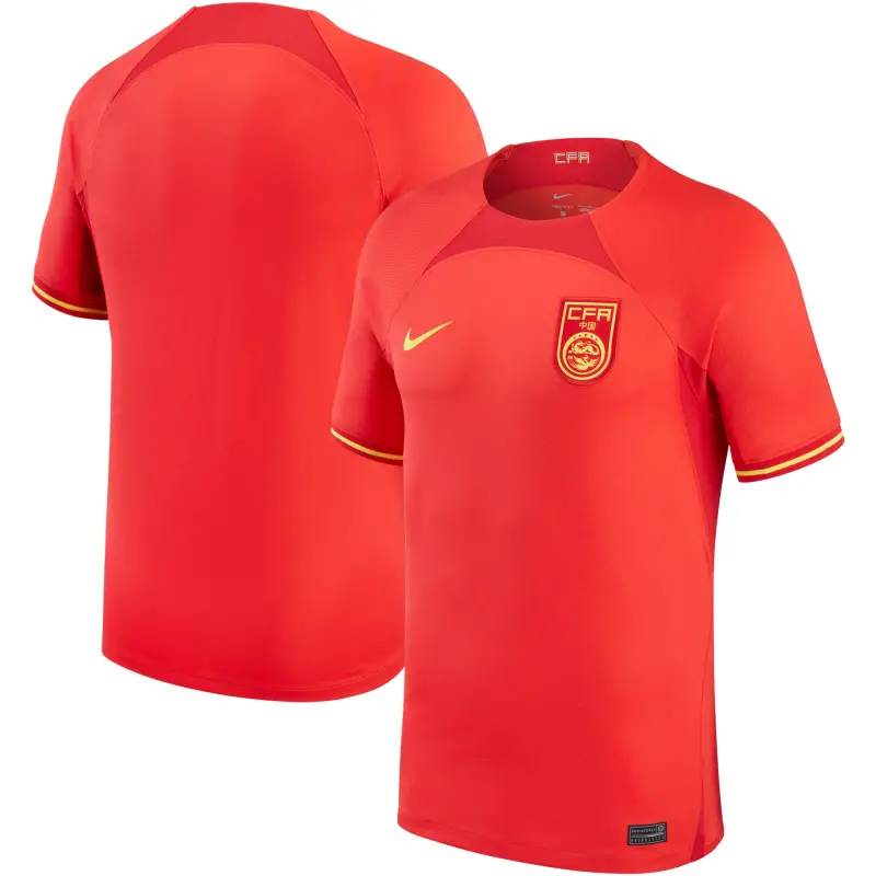 US Football Jerseys China National Team Nike 2022/23 Home Replica Jersey – Red– Official NFL Jerseys & Sportswear