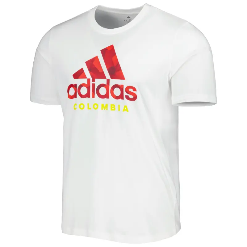 US Football Jerseys Colombia National Team adidas DNA Graphic T-Shirt – White– Official NFL Jerseys & Sportswear