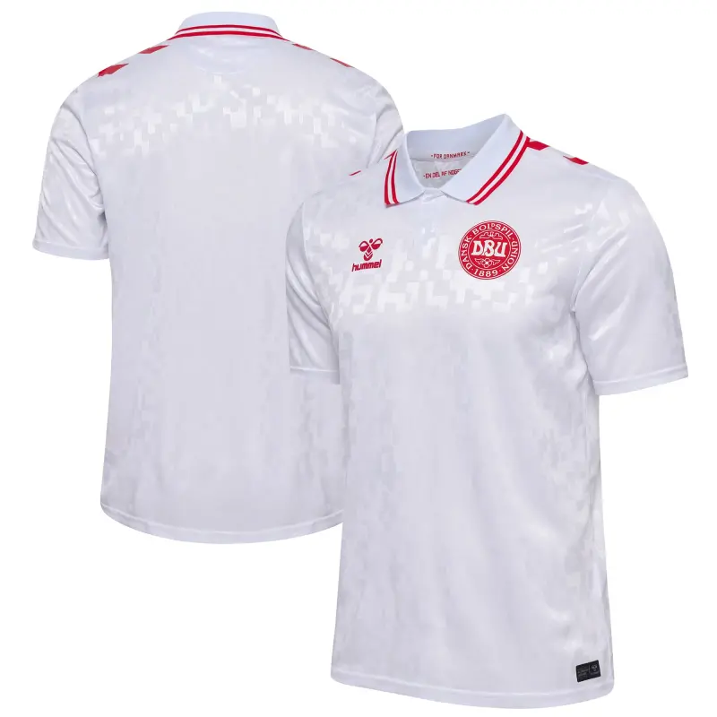 US Football Jerseys Denmark National Team 2024 Away Replica Jersey – White– Official NFL Jerseys & Sportswear