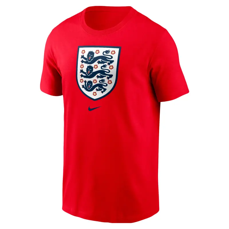 US Football Jerseys England National Team Nike Crest Core T-Shirt – Red– Official NFL Jerseys & Sportswear