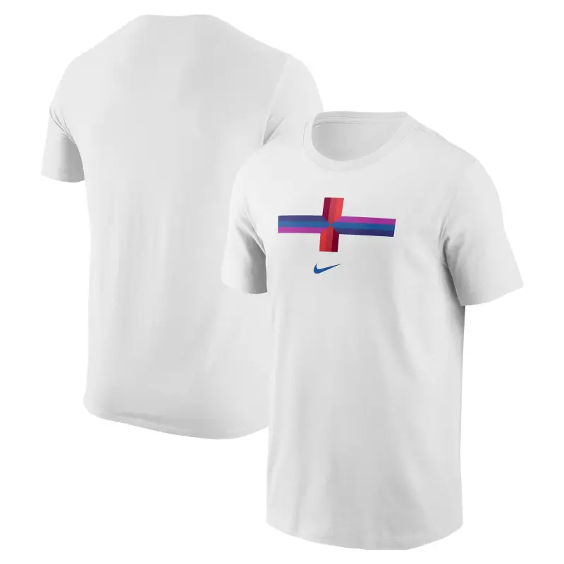 US Football Jerseys England National Team Nike Localized Core Cotton T-Shirt – White– Official NFL Jerseys & Sportswear