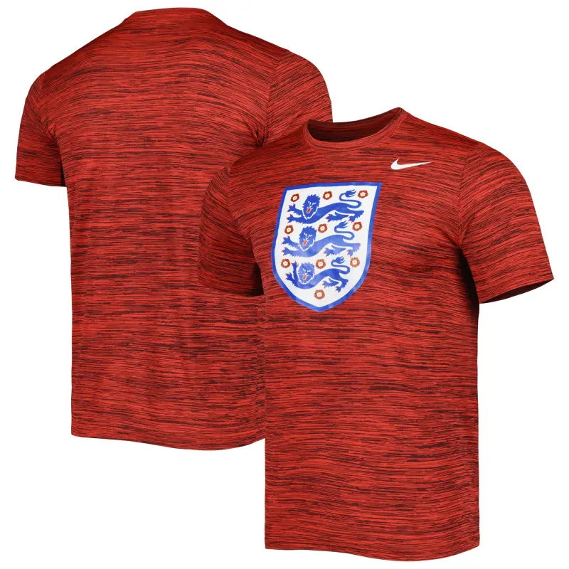 US Football Jerseys England National Team Nike Primary Logo Velocity Legend Performance T-Shirt Red– Official NFL Jerseys & Sportswear