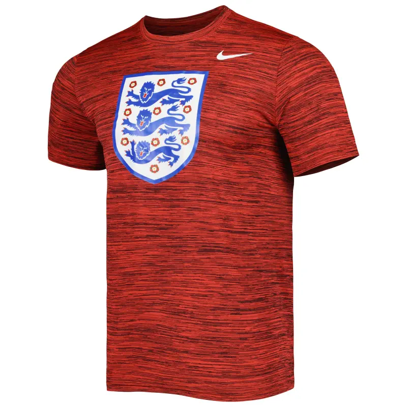 US Football Jerseys England National Team Nike Primary Logo Velocity Legend Performance T-Shirt Red– Official NFL Jerseys & Sportswear