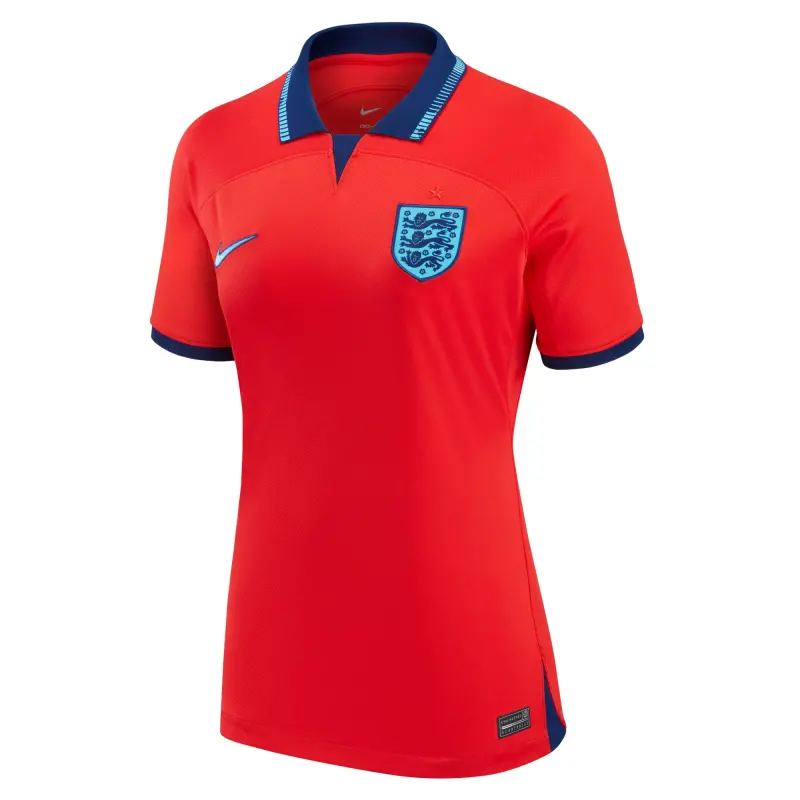 US Football Jerseys England National Team Nike Women’s 2022/23 Away Breathe Stadium Replica Blank Jersey – Red– Official NFL Jerseys & Sportswear