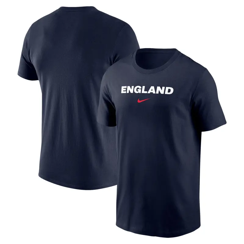 US Football Jerseys England National Team Nike Wordmark Performance T-Shirt – Navy– Official NFL Jerseys & Sportswear