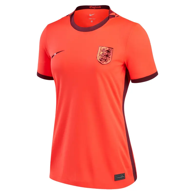 US Football Jerseys England Women’s National Team Nike Women’s 2022/23 Away Replica Blank Jersey – Red– Official NFL Jerseys & Sportswear
