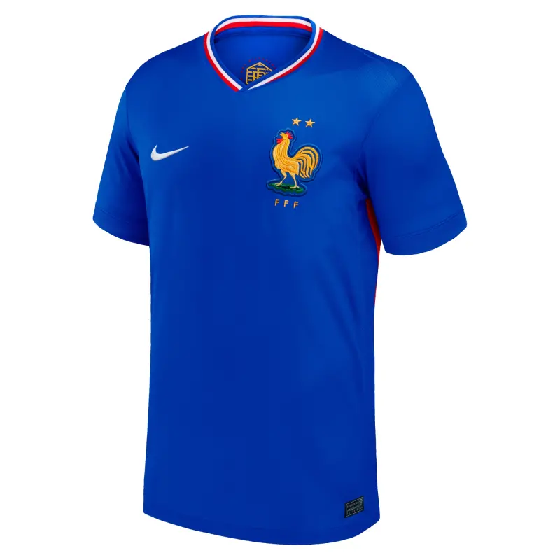 US Football Jerseys France National Team Nike 2024 Home Replica Blank Jersey – Blue– Official NFL Jerseys & Sportswear