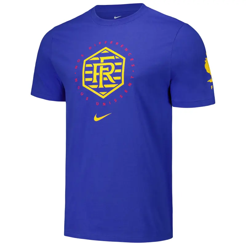 US Football Jerseys France National Team Nike Localized Core Cotton T-Shirt – Royal– Official NFL Jerseys & Sportswear