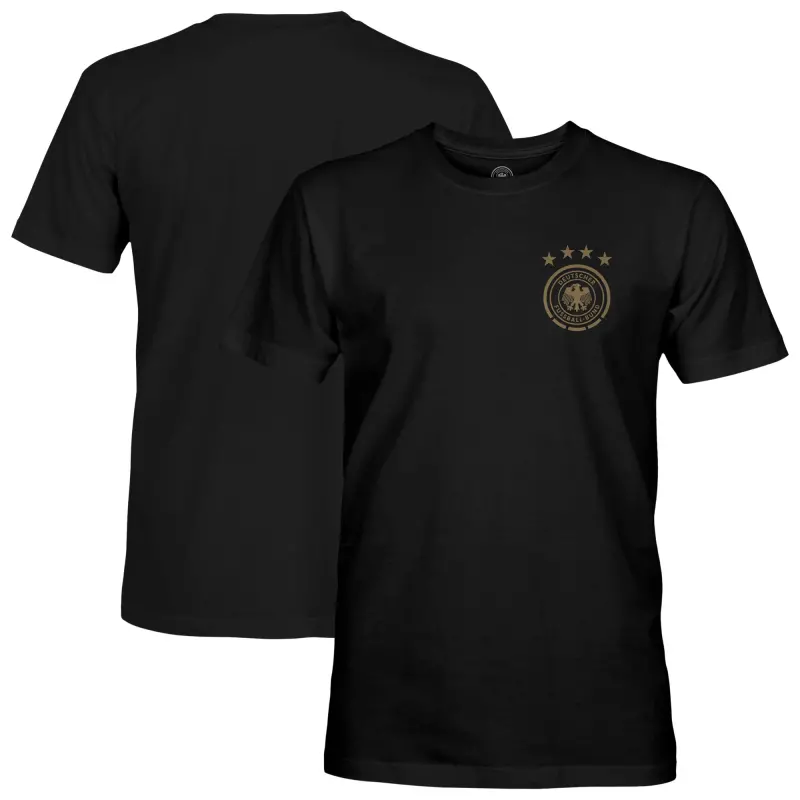 US Football Jerseys Germany National Team 1863FC Mono Badge T-Shirt – Black– Official NFL Jerseys & Sportswear