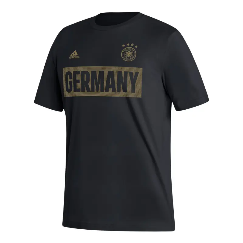 US Football Jerseys Germany National Team adidas Culture Bar T-Shirt – Black– Official NFL Jerseys & Sportswear