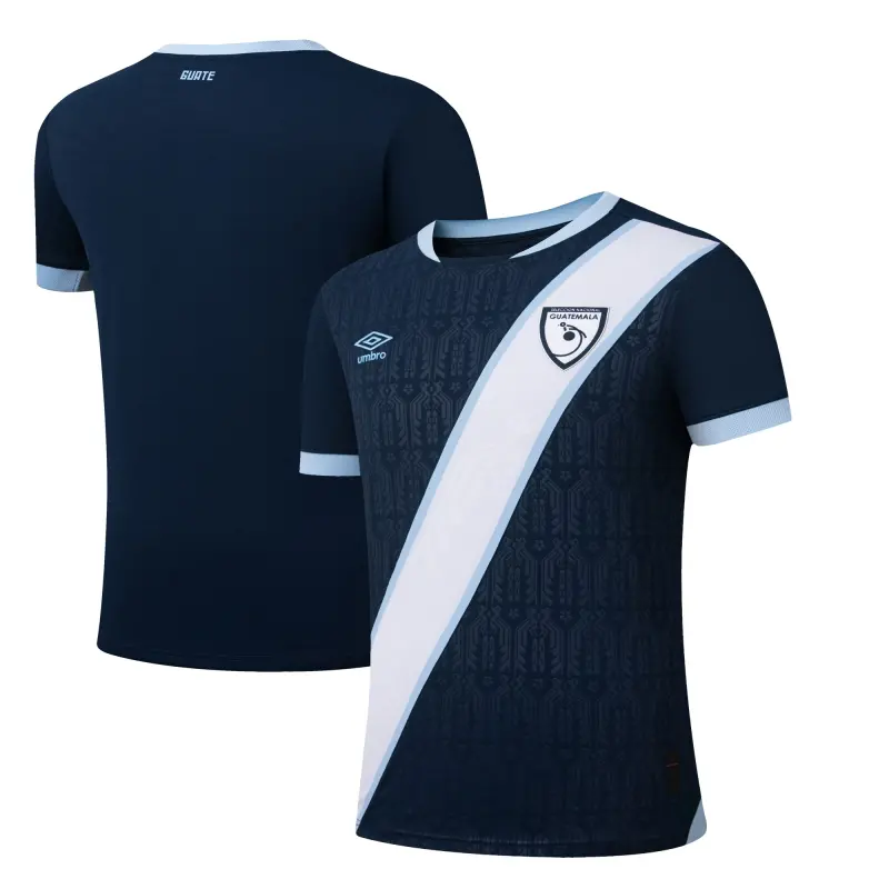 US Football Jerseys Guatemala National Team Umbro 2025 Away Replica Jersey – Navy– Official NFL Jerseys & Sportswear